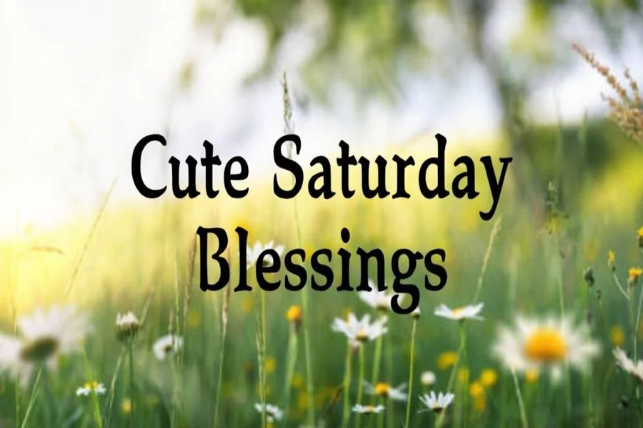 Cute Saturday Blessings