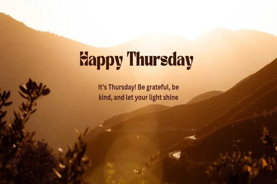 Happy Thursday Blessings