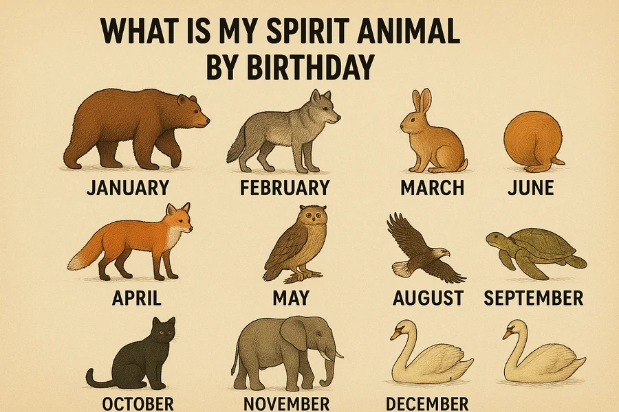 What is My Spirit Animal by Birthday
